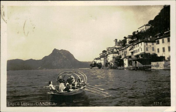 Lago di Lugano/Gandria Vorderseite