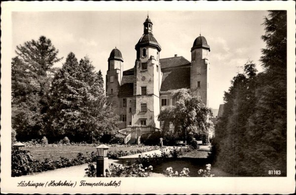 Säckingen - Trompeterschloss Vorderseite