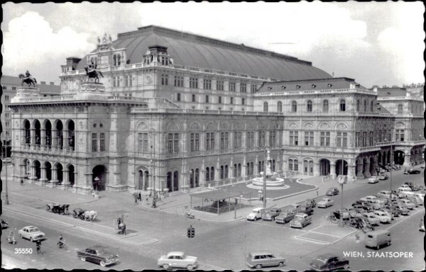 Wien, Staatsoper Vorderseite