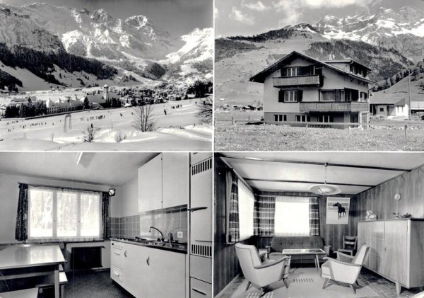 Chalet Alpenrösli, Engelberg Vorderseite