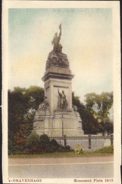 Den Haag, 's-Gravenhage, Monument Plein 1813