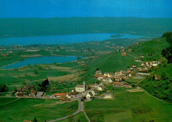 Hütten ZH - Flugaufnahmen Vorderseite
