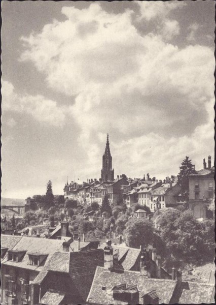 Blick auf die Junkerngasse, Bern Vorderseite