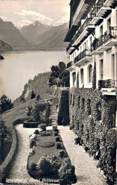 Seelisberg, Hotel Bellevue Vorderseite