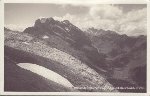 Schesaplana (2965 m) Vorderseite