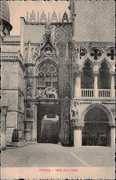 Venezia - Porta della Carta Vorderseite