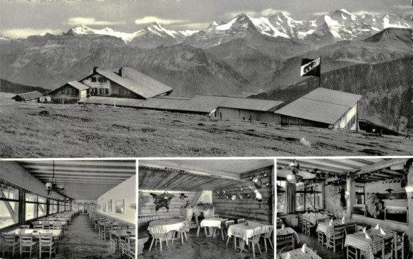 Niederhorn, Hotel-Berghaus Vorderseite