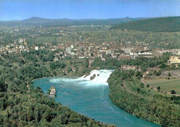 Flugaufnahme Neuhausen am Rheinfall Vorderseite