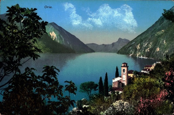 Oria, Lago di Lugano