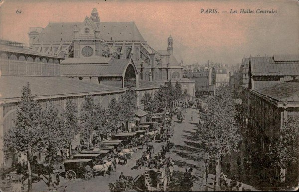 Paris-Les Halles Centrales Vorderseite