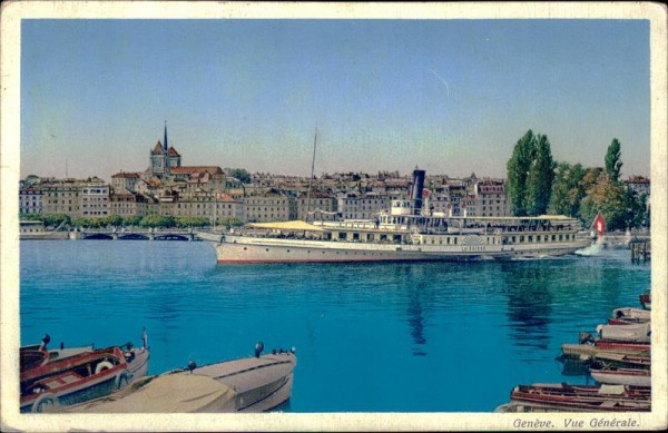 Genève/Vue Générale. Vorderseite