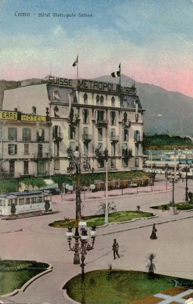 Como, Hotel Metroploe Suisse Vorderseite