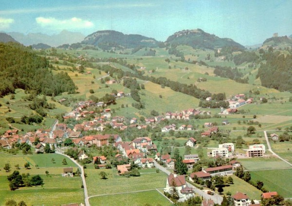 Azmoos SG - Flugaufnahmen Vorderseite