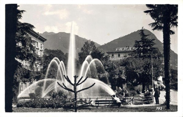 Lugano. Giardini pubblici
 Vorderseite