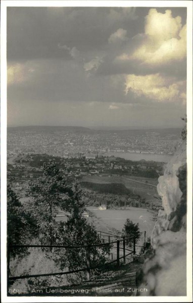 Blick auf Zürich Vorderseite