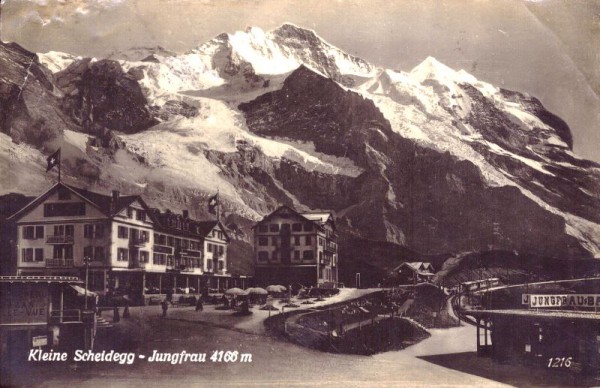 Kleine Scheidegg - Jungfrau 4166m
