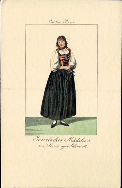 Interlacher Mädchen Vorderseite