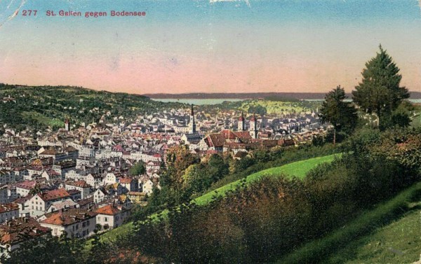 St.Gallen gegen Bodensee Vorderseite