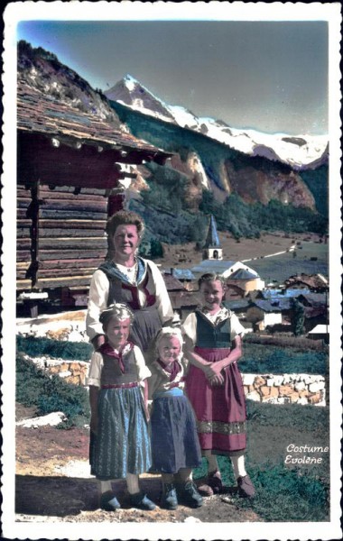 Costume Evolène Vorderseite