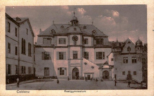 Coblenz, Realgymnasium Vorderseite