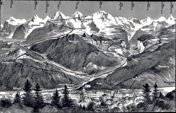 Interlaken (Berner Oberland) Vorderseite