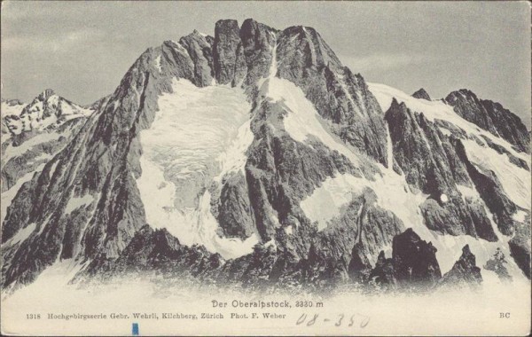 Der Oberalpstock (3330 m) Vorderseite