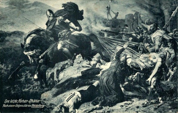 Stückelberg,der letzte Hohen-Rhätier Vorderseite