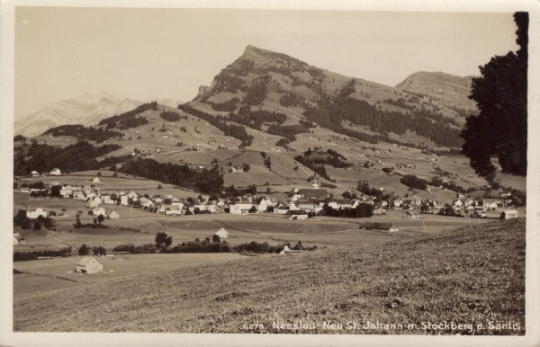 Nesslau - Neu St.Johann m. Stockberg u. Säntis