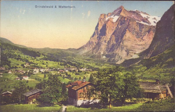 Grindelwald & Wetterhorn