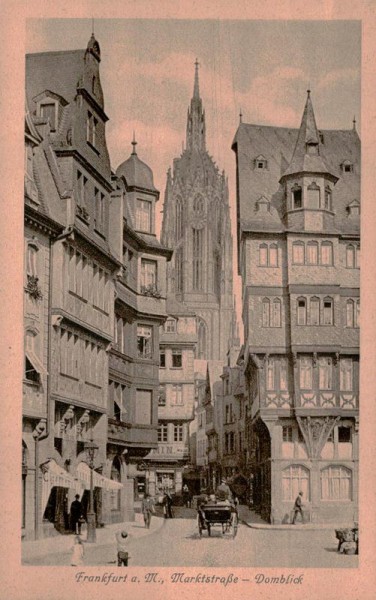 Frankfurt, Marktstrasse Vorderseite