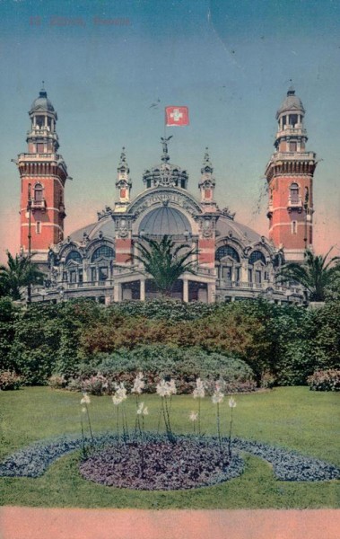 Zürich, Tonhalle Vorderseite