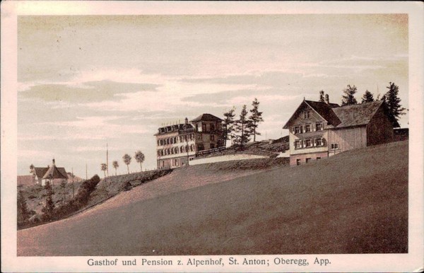 Oberegg, St. Anton, Alpenhof Vorderseite