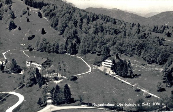 Hotel Kurhaus und Kinderheim Oberbalmberg, Sol. Vorderseite