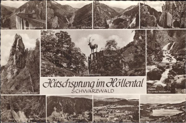 Hirschsprung im Höllental (Schwarzwald)