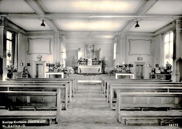 Kneipp- Kurhaus Oberweid St. Gallen, Kapelle Vorderseite