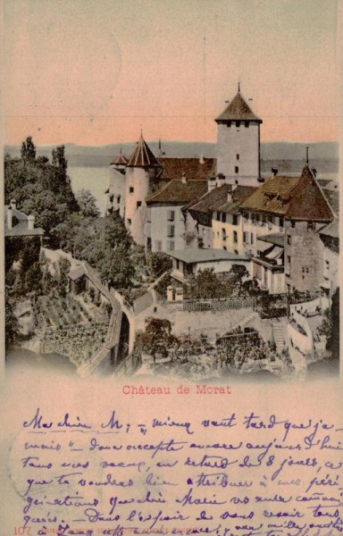 Chateau de Morat Vorderseite