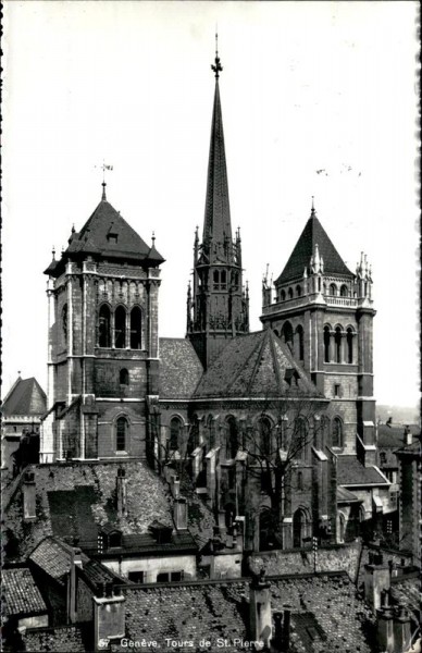 Tour de St.Pierre (Genève) Vorderseite