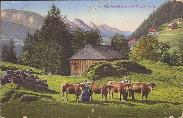 Alp-Gruss aus Toggenburg