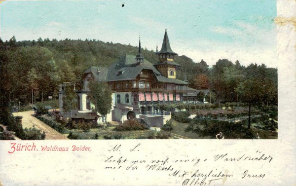 Zürich, Waldhaus Dolder Vorderseite