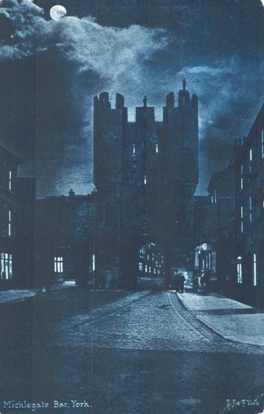 Micklegate Bar, York. 1918 Vorderseite