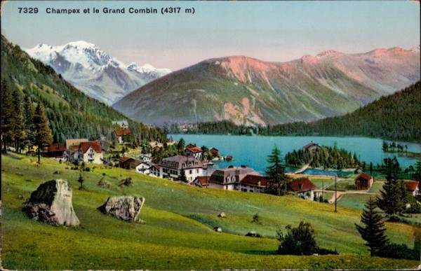 Champex et le Grand Combin Vorderseite