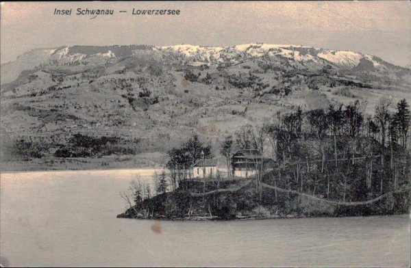 Insel Schwanau, Lowerzersee, Lauerzersee Vorderseite