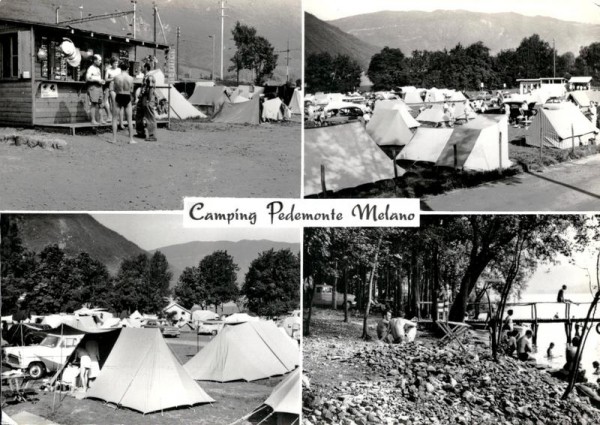 Camping Pedemonte Melano Vorderseite