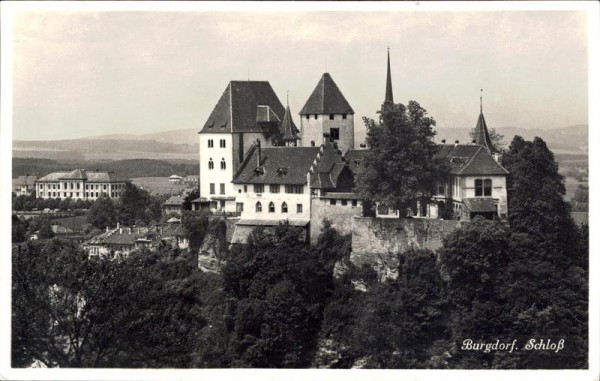 Schloss in Burgdorf Vorderseite