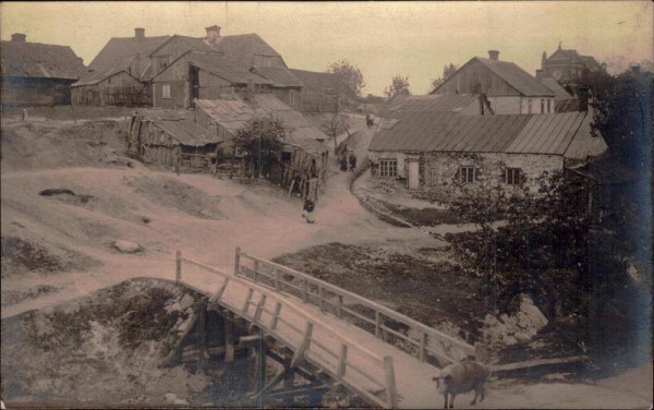 unbekanntes Dorf, ev. Polen Vorderseite