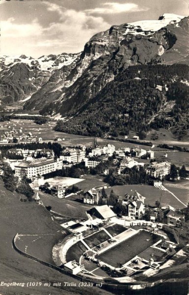 Engelberg mit Titlis. 1941 Vorderseite