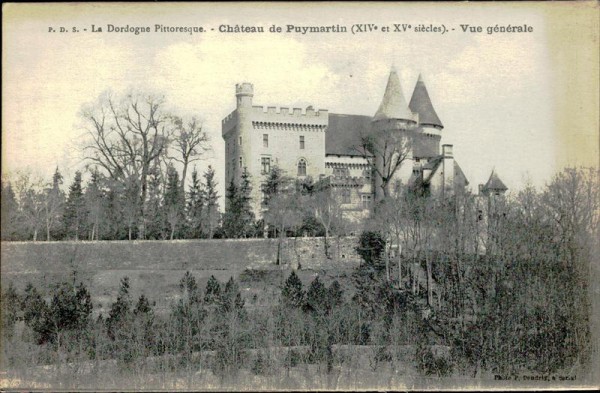 Schloss Puymartin/Château de Puymartin Vorderseite