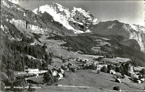 Wengen mit Jungfrau Vorderseite