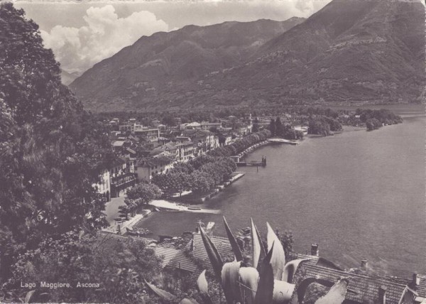 Lago Maggiore, Ascona Vorderseite