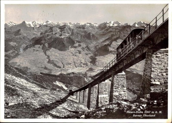 Niesen-Bahn Vorderseite